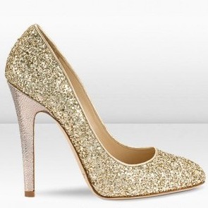 gold wedding shoes, glitter wedding heels, wedding pumps,