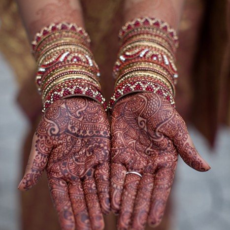 bridal henna, indian mehendi