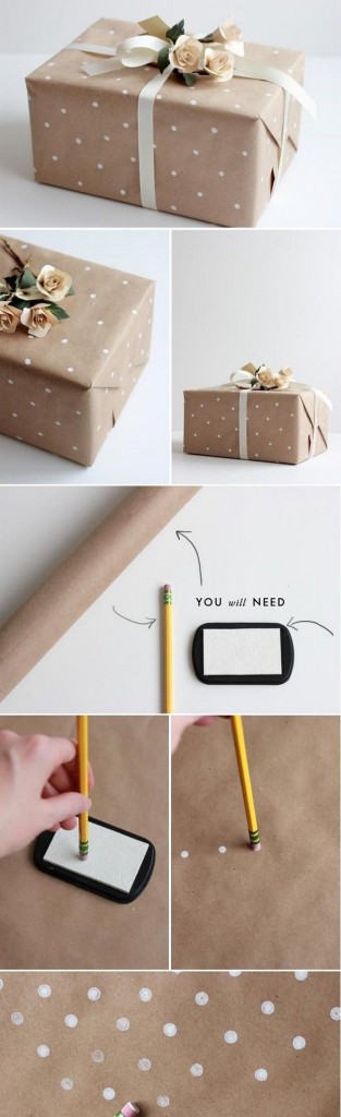 Gift wrapping present