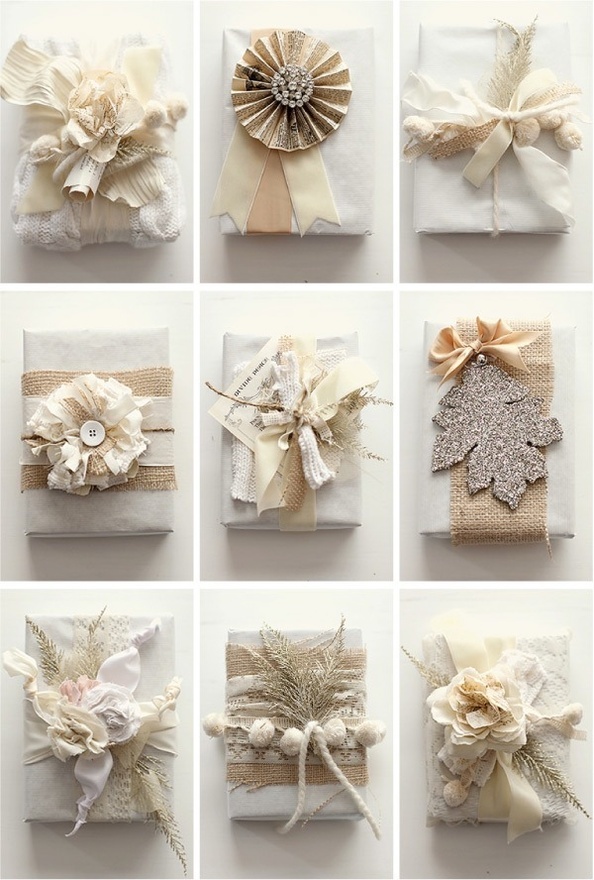 Gift wrapping present