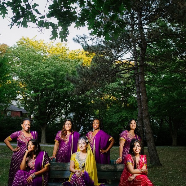 photo of Pakistani bridesmaid dresses