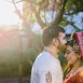 groom kissing his pakistani bride on the forehead