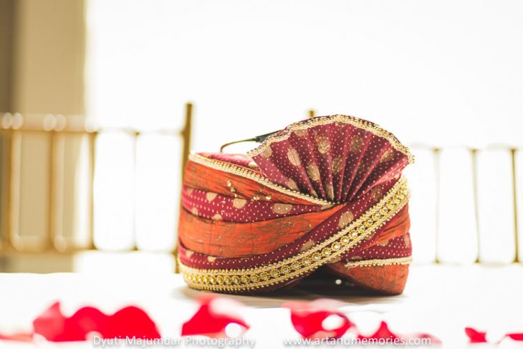 indian groom's turban