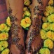 bridal henna design by Alpona mehndi