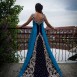 INdian wedding dress in blue