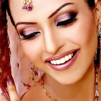 South Asian bridal makeup look