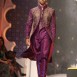groom's purple kurta