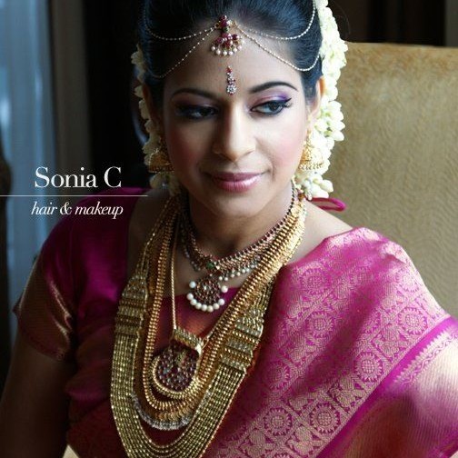 South Asian bridal makeup look