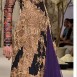Navy and gold dress by Rohit Bahl
