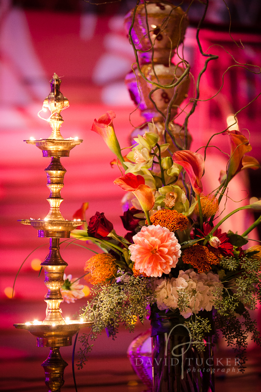 Hindu Jewish wedding reception