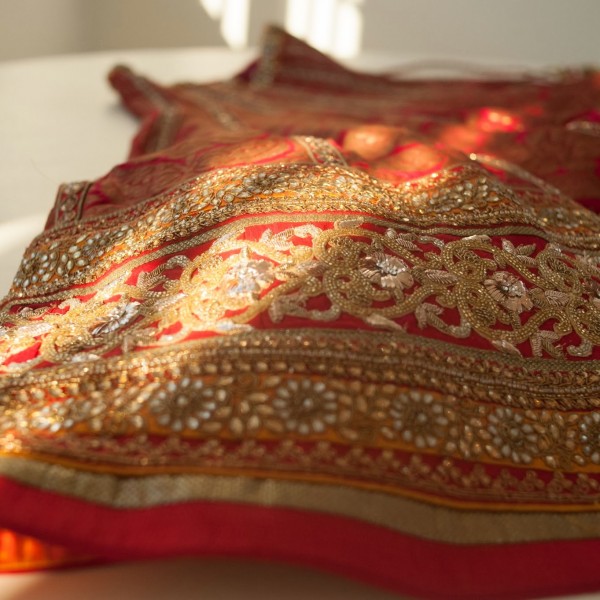 bride's wedding lehenga