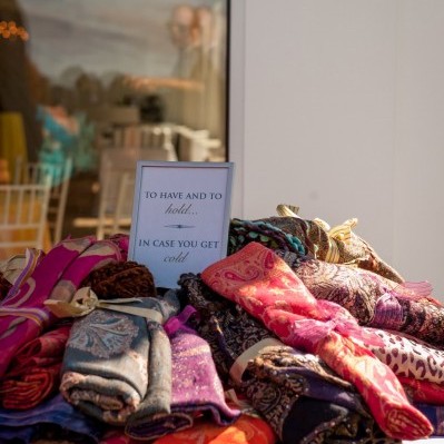 wedding details shawls