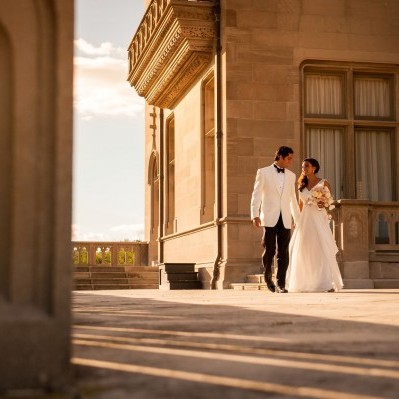 wedding portraits at Indian Wedding, Newport Rhode Island