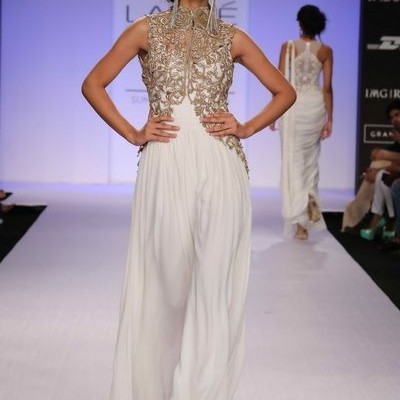 white wedding dress