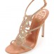 nude embellished shoes by rene caovilla