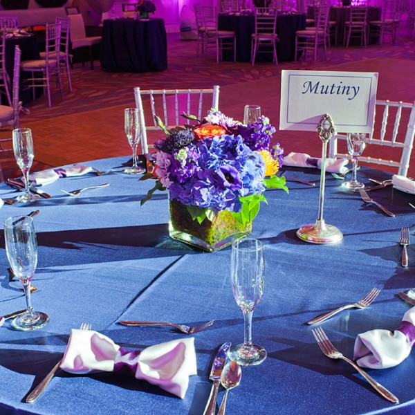 Wedding reception decor from an Indian wedding