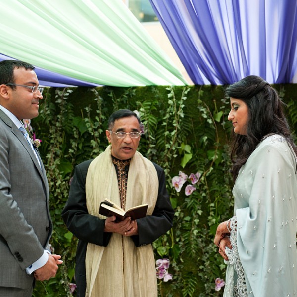 Muslim wedding ceremony
