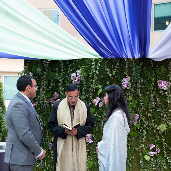 Muslim wedding ceremony