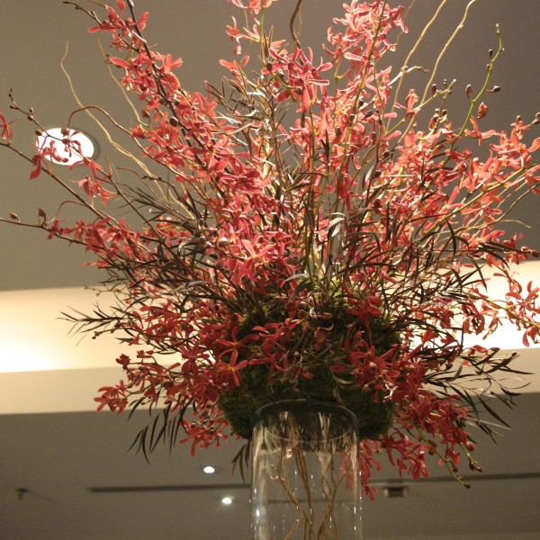 Wedding reception decor from an Indian wedding
