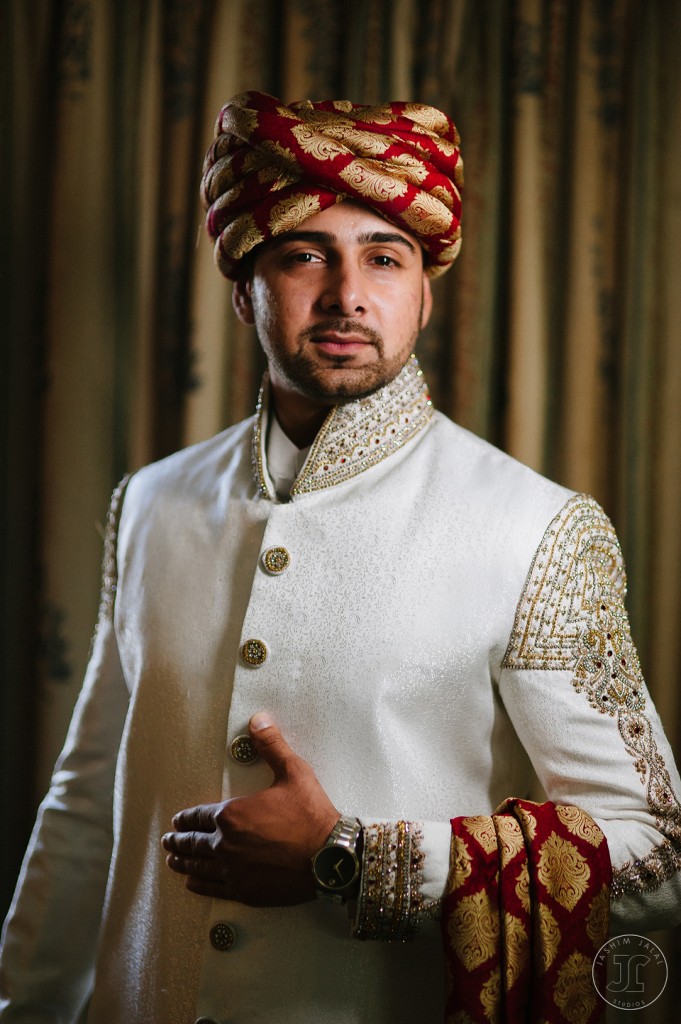 Pakistani groom on his wedding