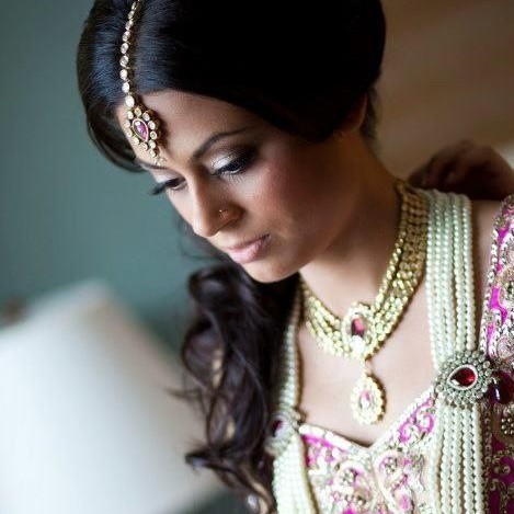 Indian wedding hairstyle