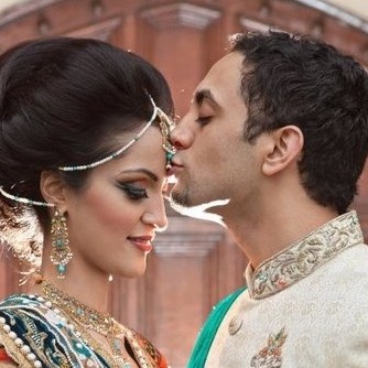 Indian wedding hairstyle