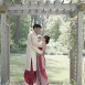 Outdoor indian fusion wedding