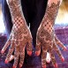 bridal henna design and wedding manicure