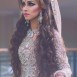 Indian wedding hair halfup