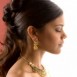 Indian wedding hair halfup