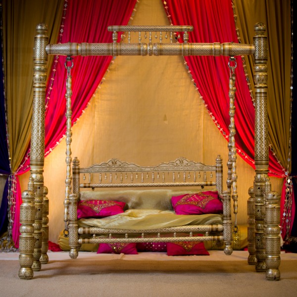Indian wedding garba decor