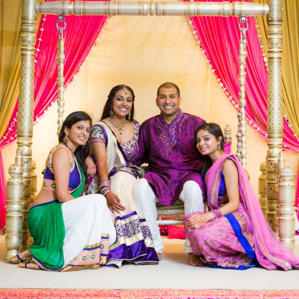Indian wedding garba