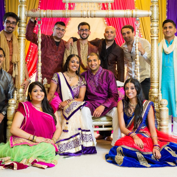 Indian wedding garba