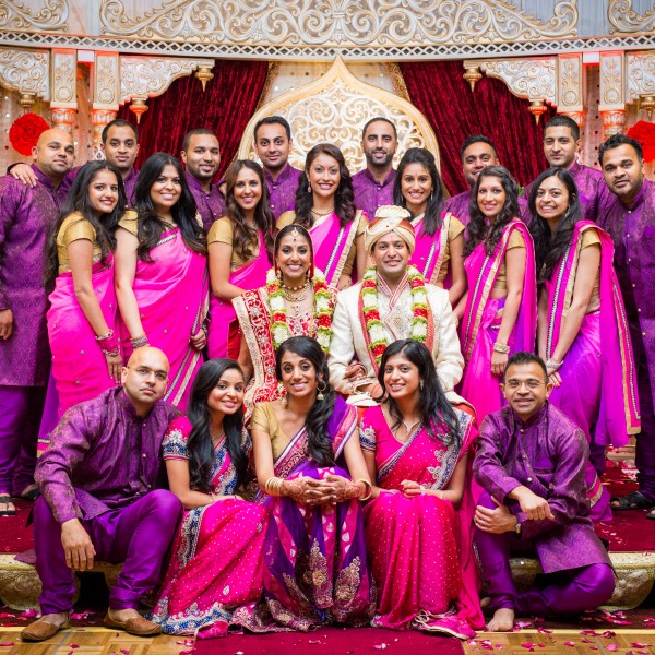 Indian bridal jewelry and henna