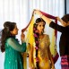 Pakistani bride at her mehendi night