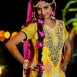 Pakistani bride and groom at mehendi night
