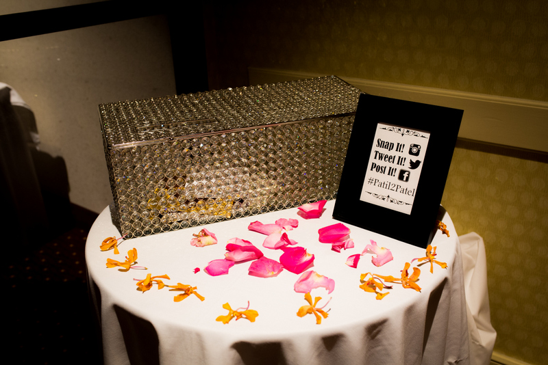 Indian wedding reception