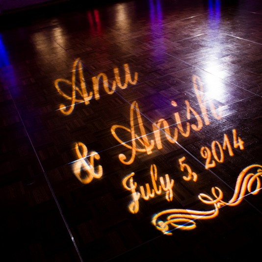Indian wedding reception