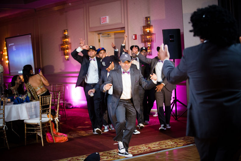 Indian wedding reception
