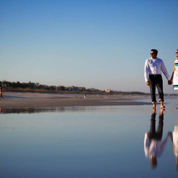 Indian engagement shoot in Florida by DeKreate Photography