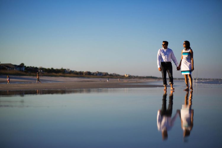 Indian engagement shoot in Florida by DeKreate Photography