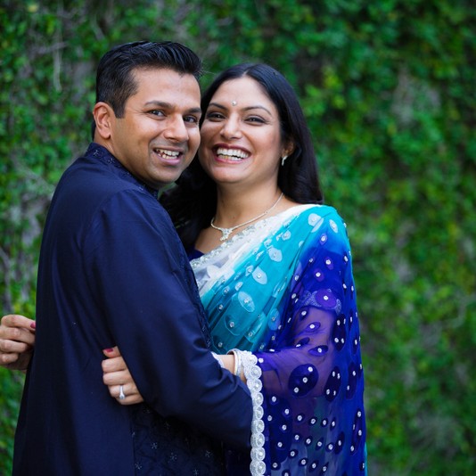 Indian engagement shoot in Florida by DeKreate Photography