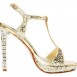 gold platform wedding shoes