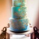 indian inspired wedding cake
