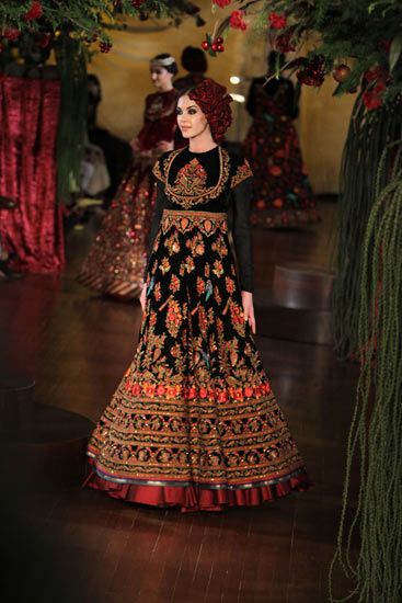 Indian bridal lehengas by Rohit Bal