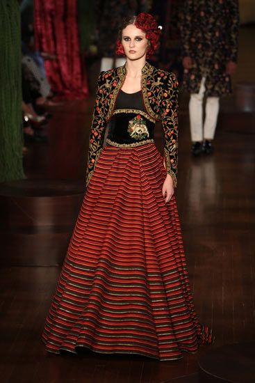 Indian bridal lehengas by Rohit Bal