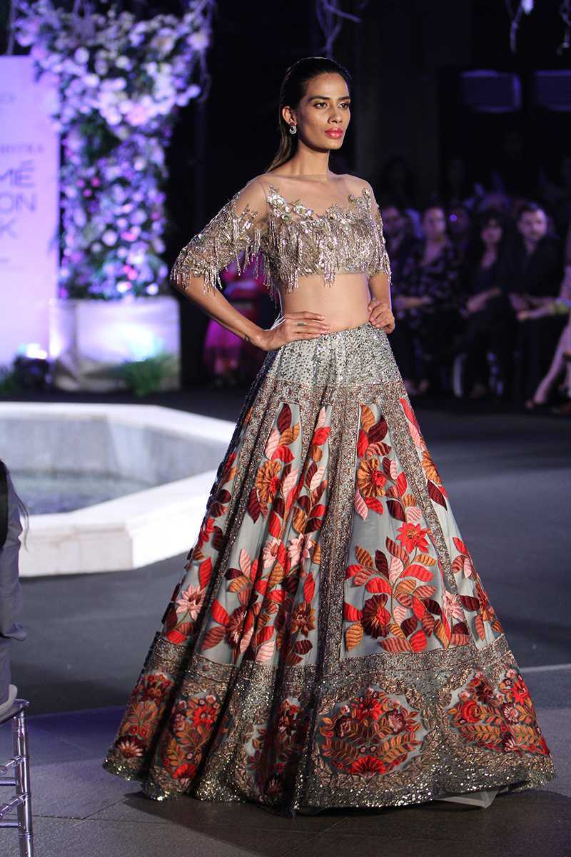Indian bridal lehenga by Manish Malhotra