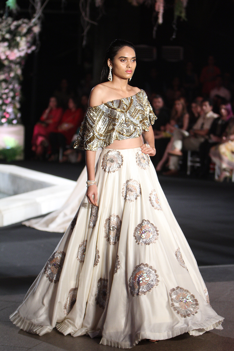 Indian bridal lehenga by Manish Malhotra