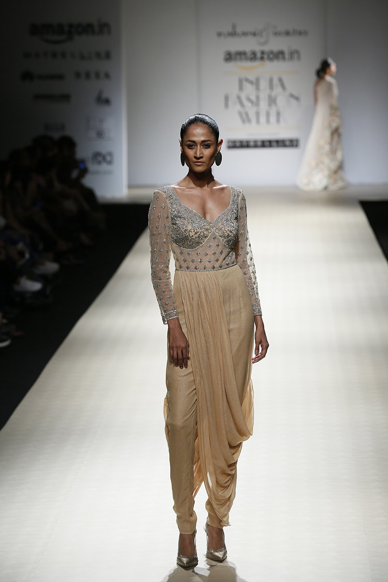Contemporary Indian gowns for a desi bride