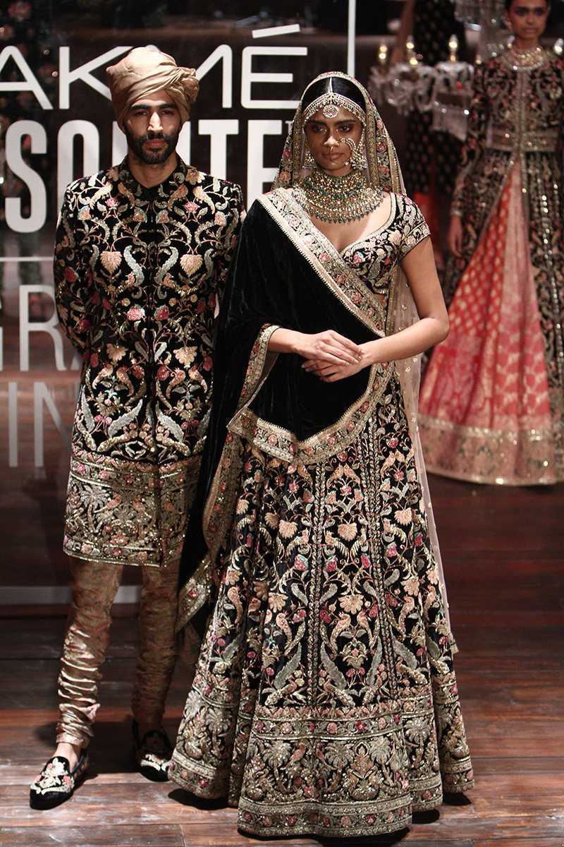 Sabyasachi Winter 2016 bridal outfit for an Indian bride